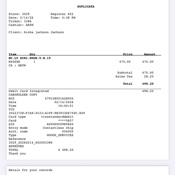 Louis Vuitton Women's Belt in Black with Gold Logo - Picture 4 of 4